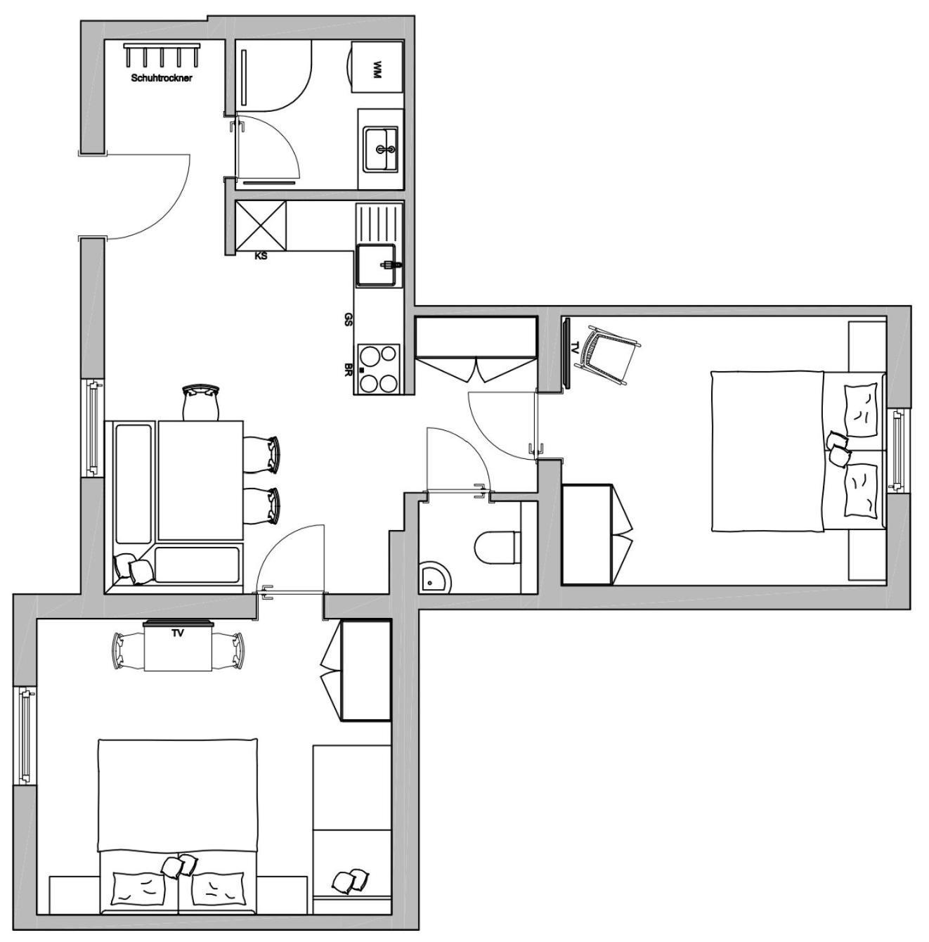 Zur Stockerin - Ferienwohnung Шладминг Екстериор снимка
